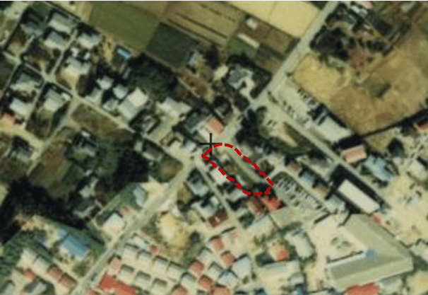 図２・1970年代後半の吉田境橋行刑場