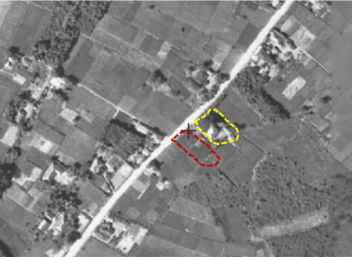 図４・1961～1969年の吉田境橋行刑場